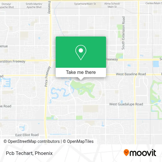 Pcb Techart map