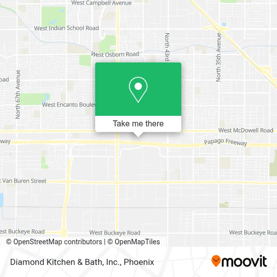 Diamond Kitchen & Bath, Inc. map