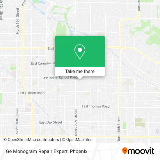 Ge Monogram Repair Expert map