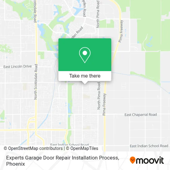 Experts Garage Door Repair Installation Process map