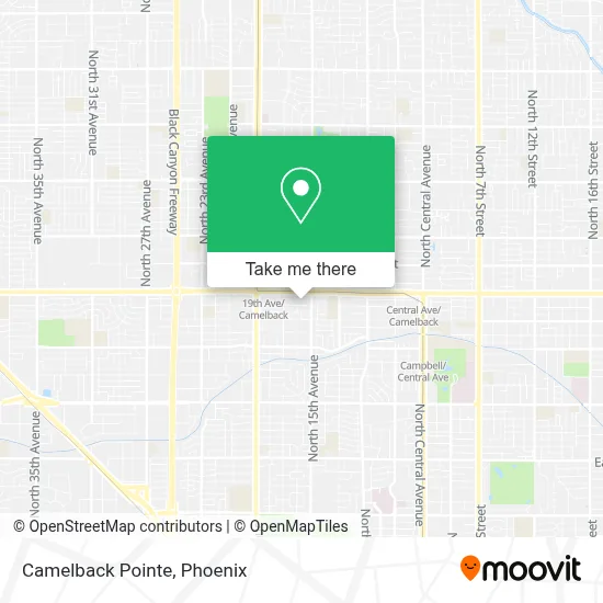 Camelback Pointe map