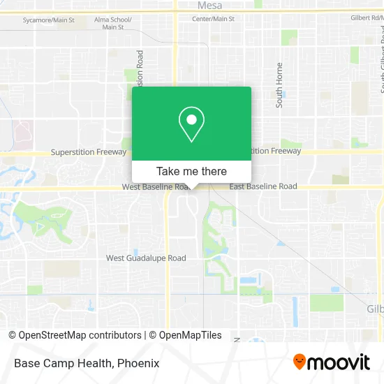 Base Camp Health map