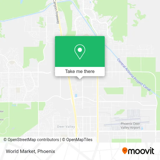 World Market map