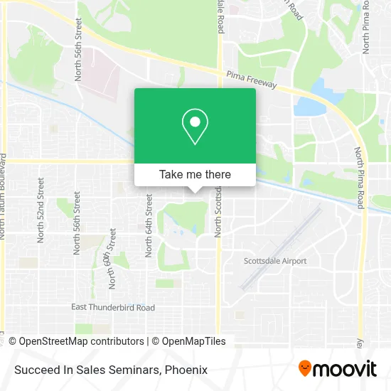 Succeed In Sales Seminars map