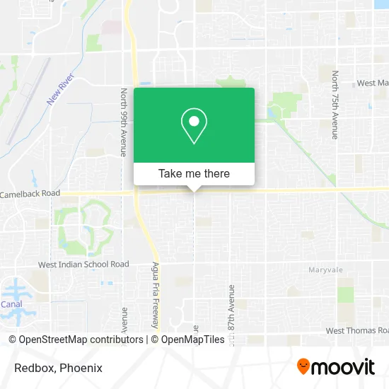 Redbox map