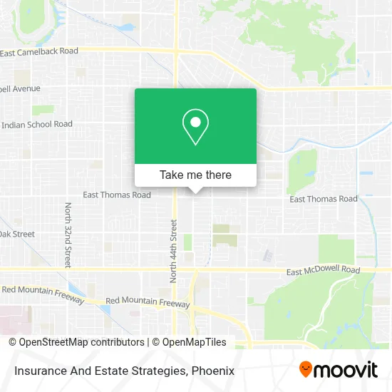 Insurance And Estate Strategies map