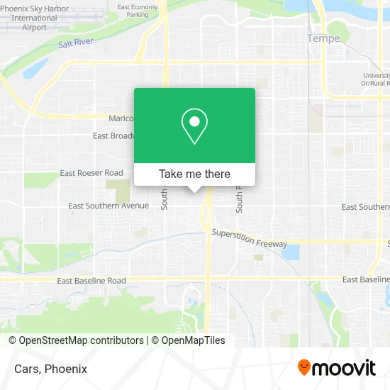 Cars map