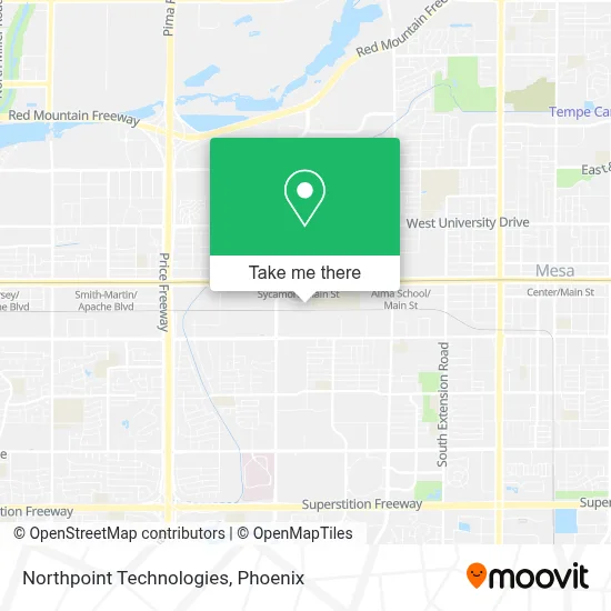 Northpoint Technologies map