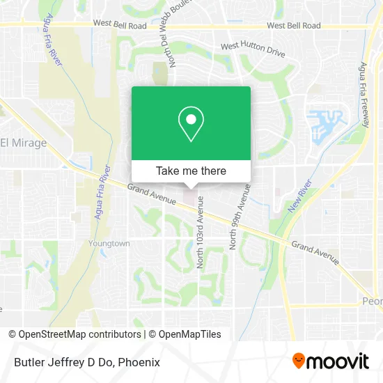 Butler Jeffrey D Do map