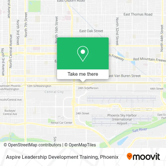 Aspire Leadership Development Training map