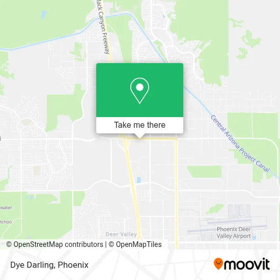 Dye Darling map