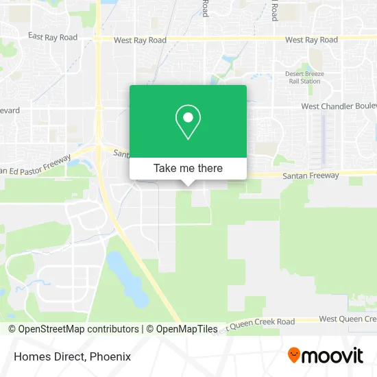 Homes Direct map