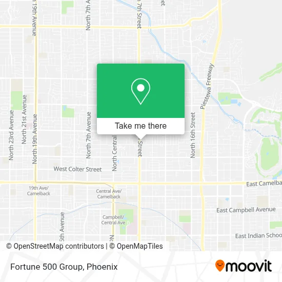 Fortune 500 Group map