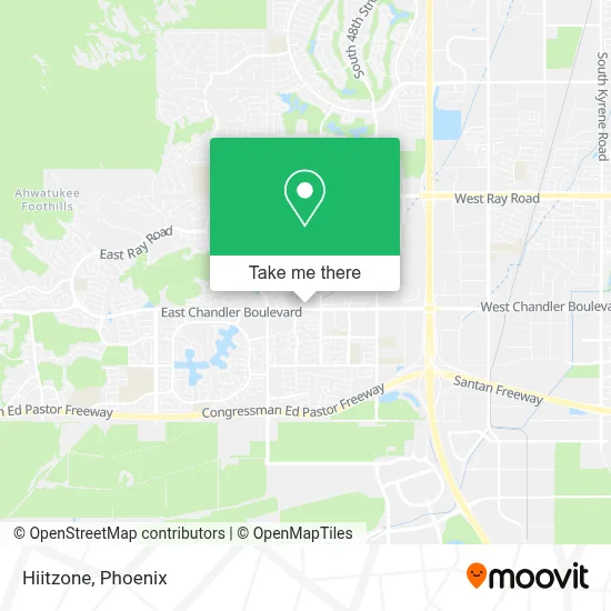 Hiitzone map