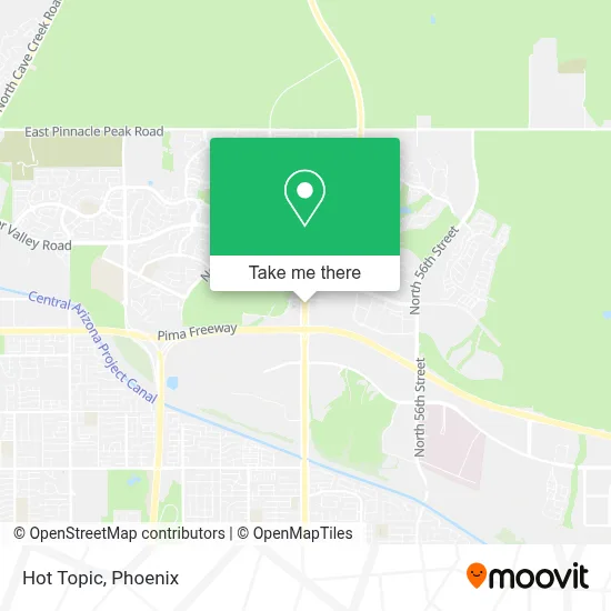 Hot Topic map