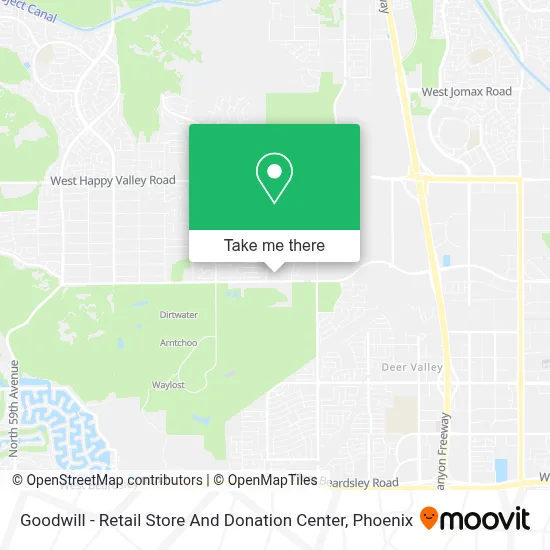 Goodwill - Retail Store And Donation Center map