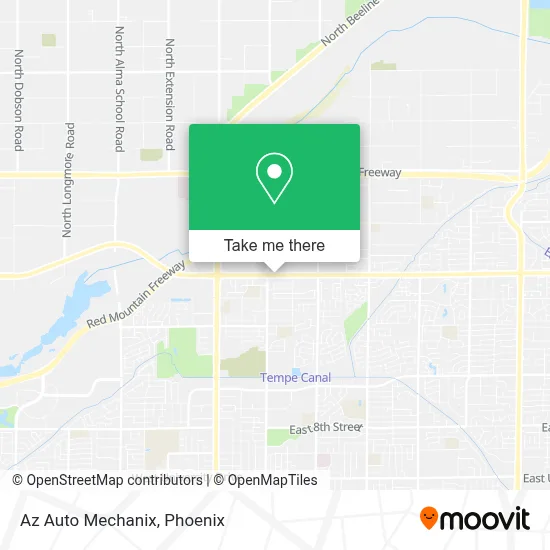 Az Auto Mechanix map