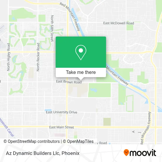 Az Dynamic Builders Llc map
