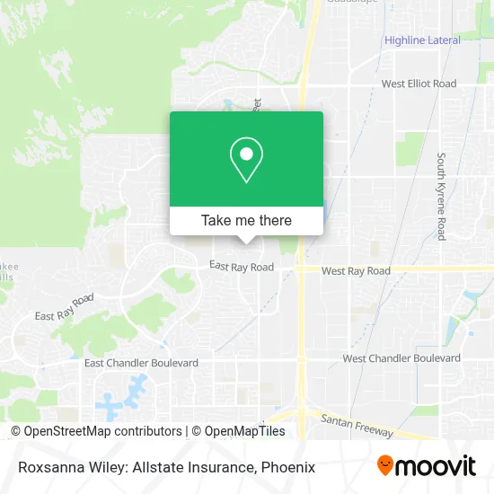 Roxsanna Wiley: Allstate Insurance map