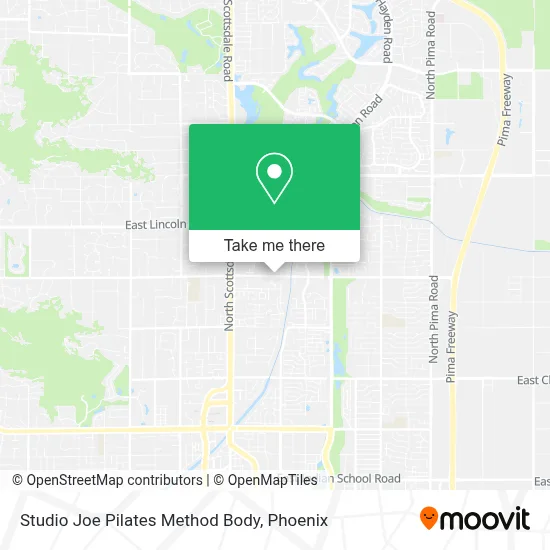 Studio Joe Pilates Method Body map