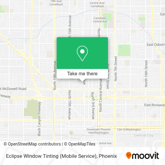 Eclipse Window Tinting (Mobile Service) map