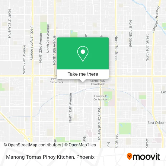 Manong Tomas Pinoy Kitchen map