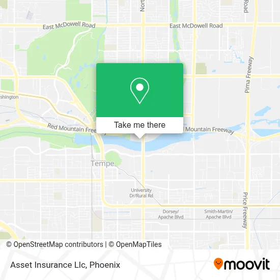 Asset Insurance Llc map