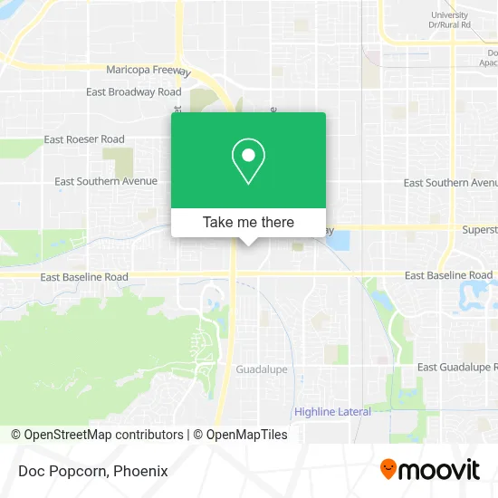 Doc Popcorn map