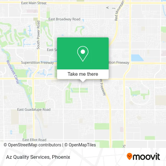 Az Quality Services map