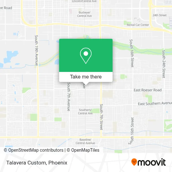 Talavera Custom map