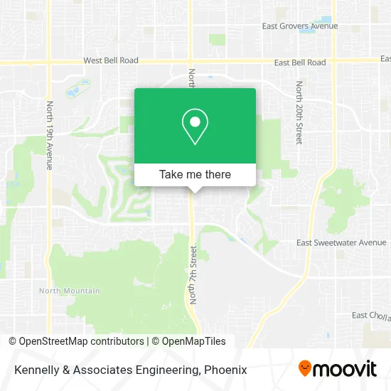 Kennelly & Associates Engineering map