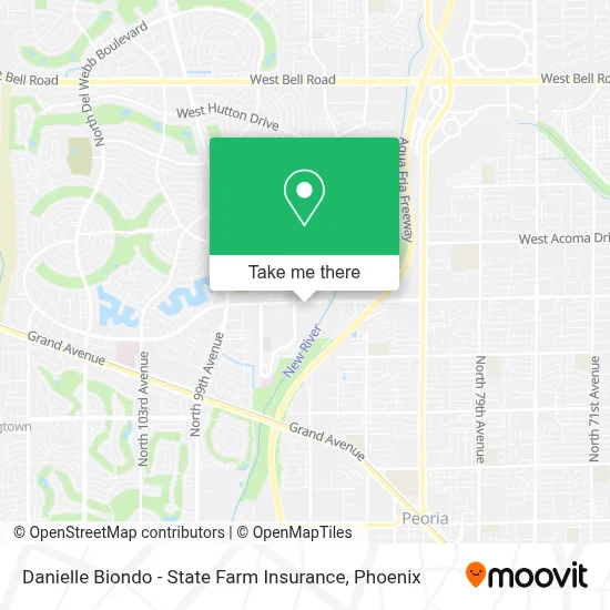 Danielle Biondo - State Farm Insurance map