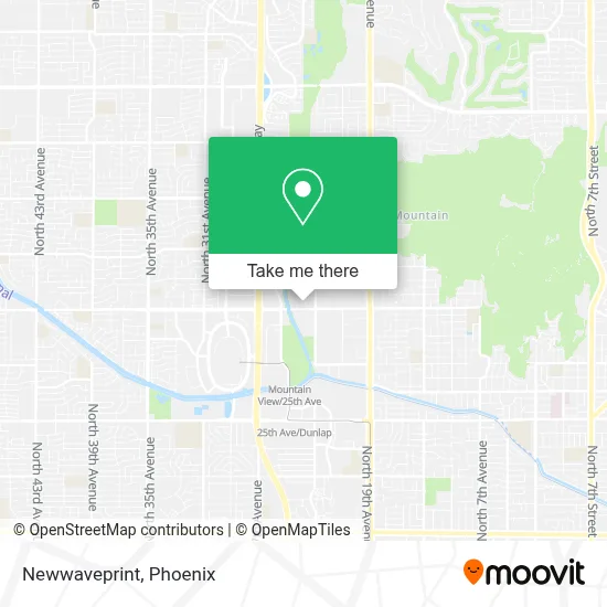Newwaveprint map