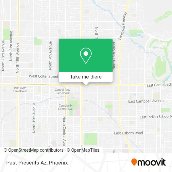 Past Presents Az map