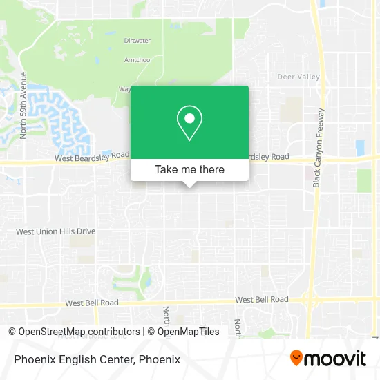 Phoenix English Center map