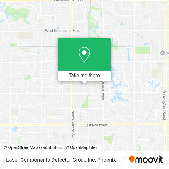 Laser Components Detector Group Inc map
