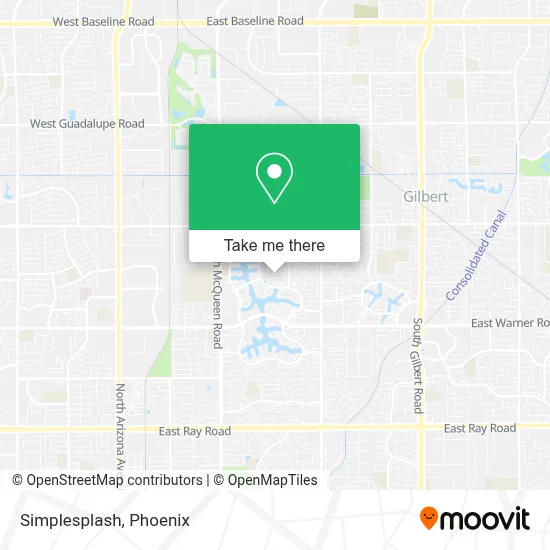 Simplesplash map