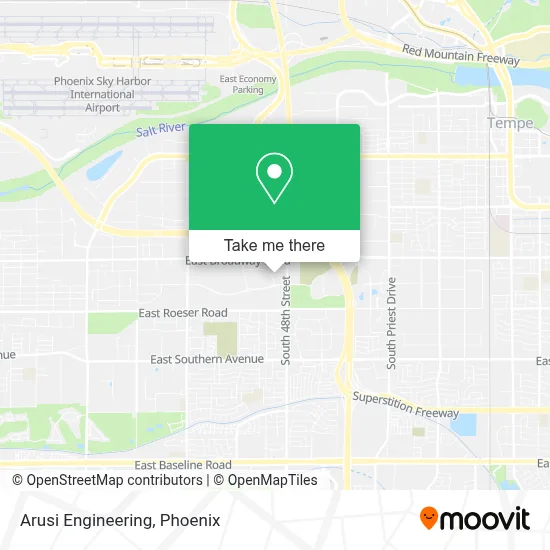 Arusi Engineering map