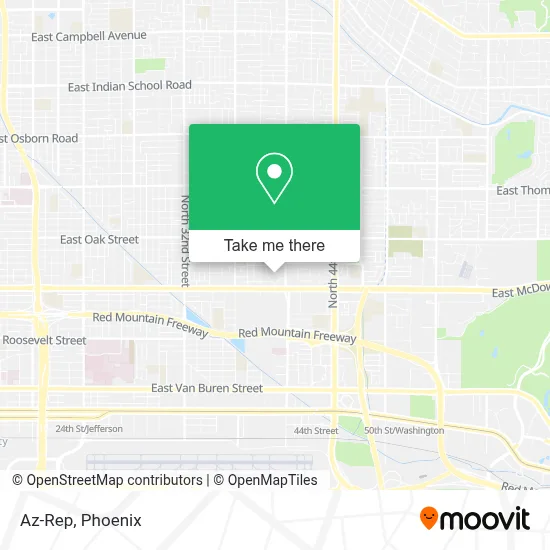 Az-Rep map