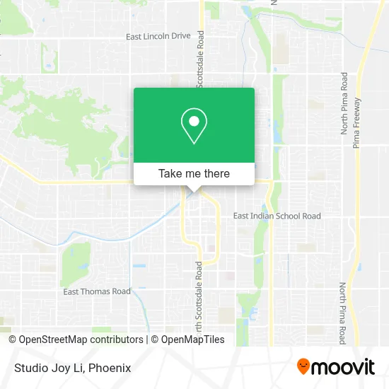 Studio Joy Li map