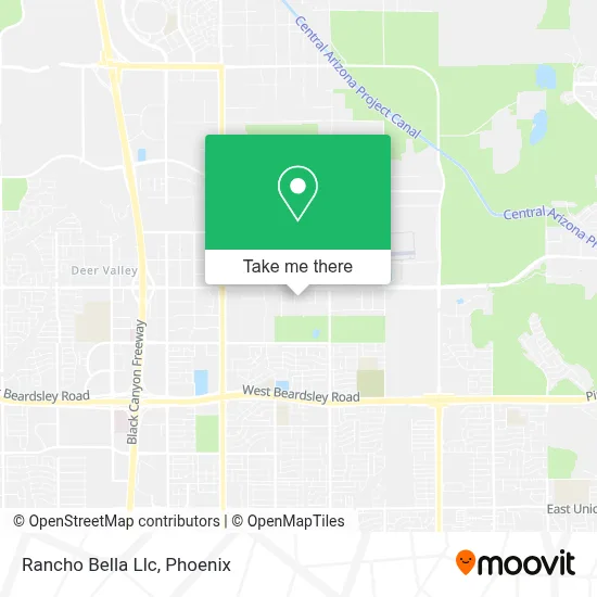 Rancho Bella Llc map