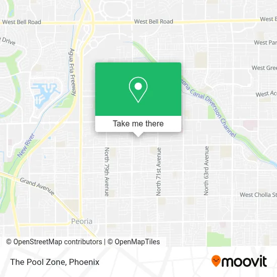 The Pool Zone map