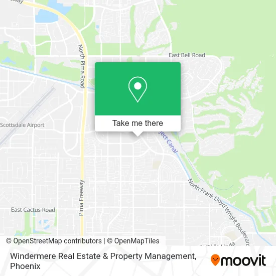 Windermere Real Estate & Property Management map