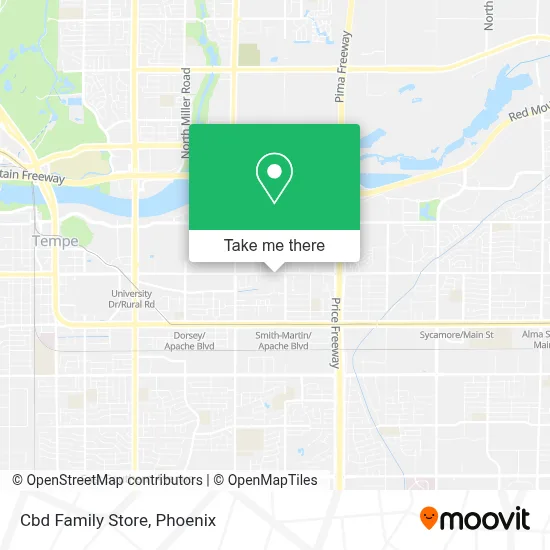 Cbd Family Store map