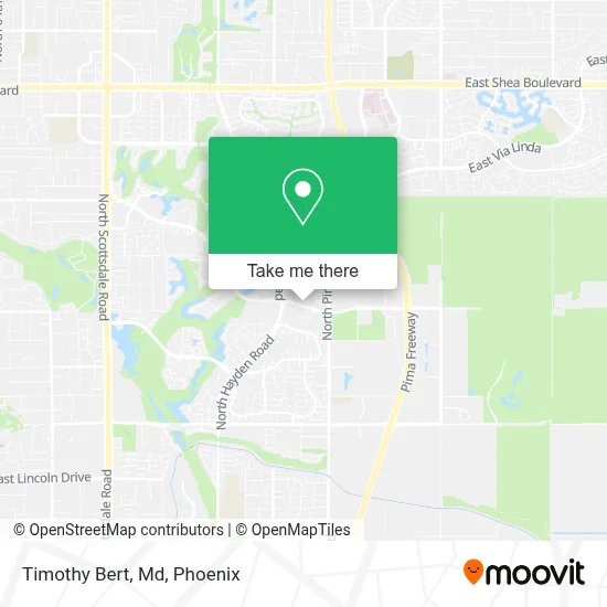 Timothy Bert, Md map