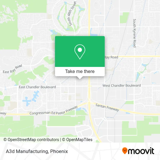 A3d Manufacturing map