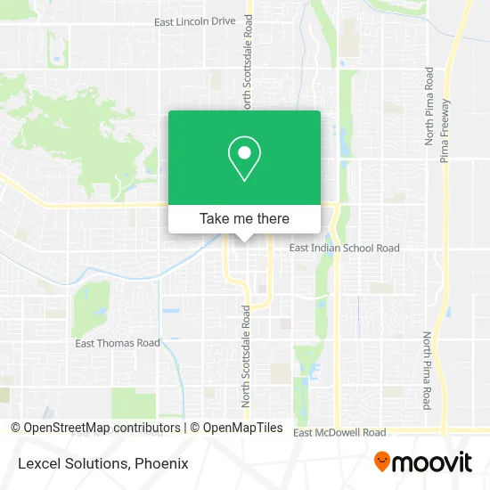 Lexcel Solutions map