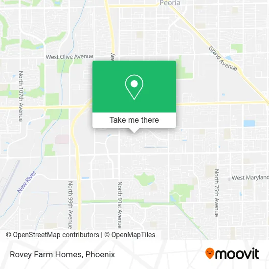 Rovey Farm Homes map