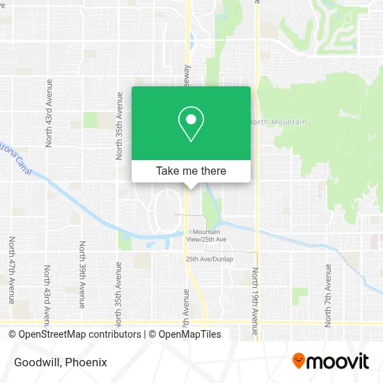 Goodwill map