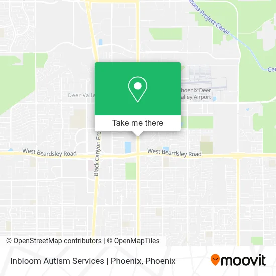 Inbloom Autism Services | Phoenix map